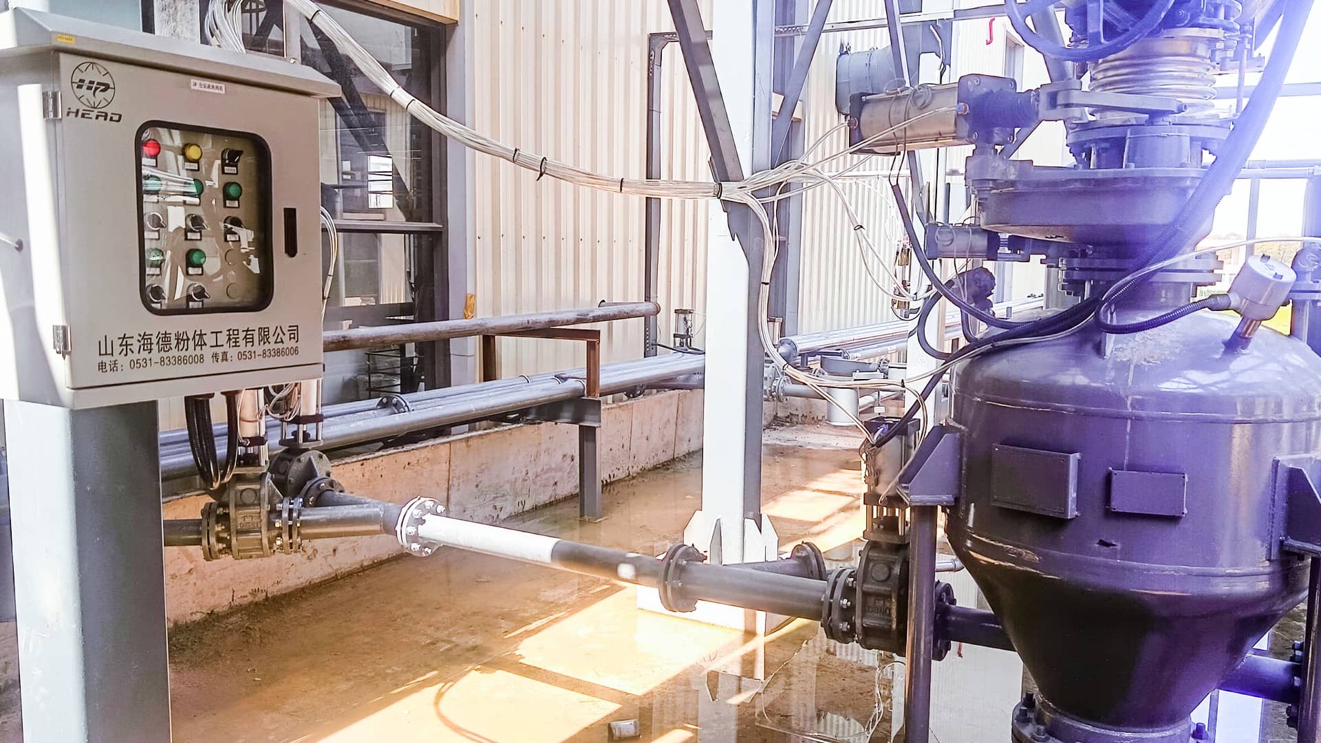 無機(jī)鹽氣力輸送