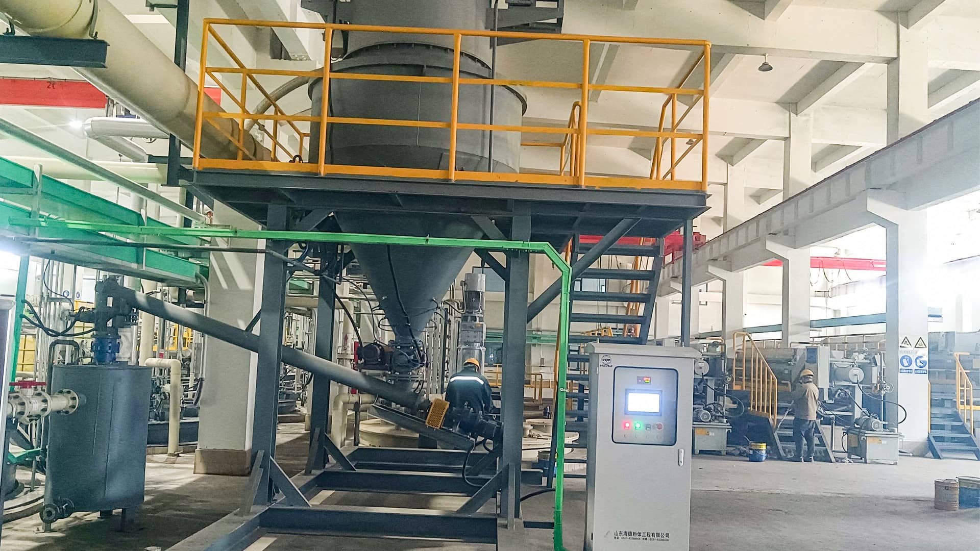 二氧化鈦氣力輸送