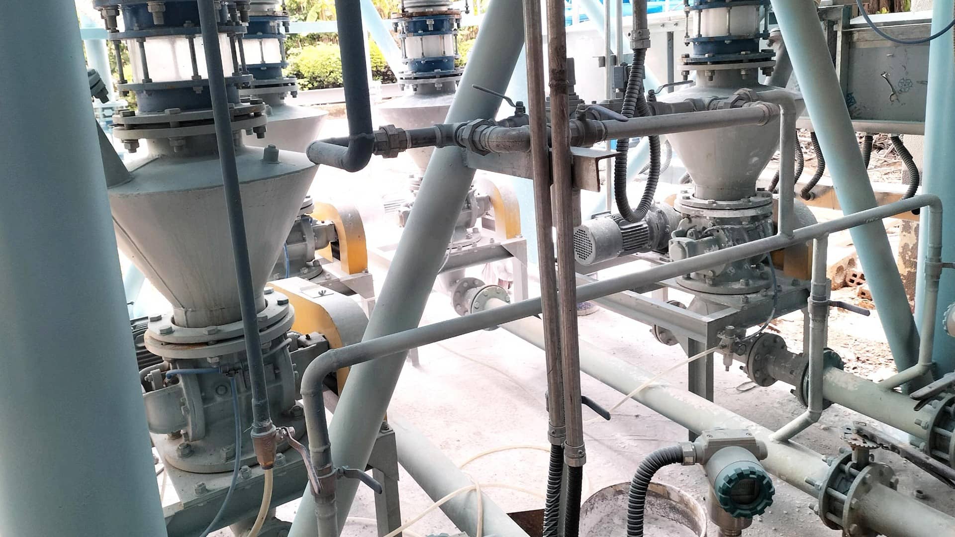 水泥干粉粉體輸送技術(shù)參數(shù)及輸送系統(tǒng)工藝(圖4)