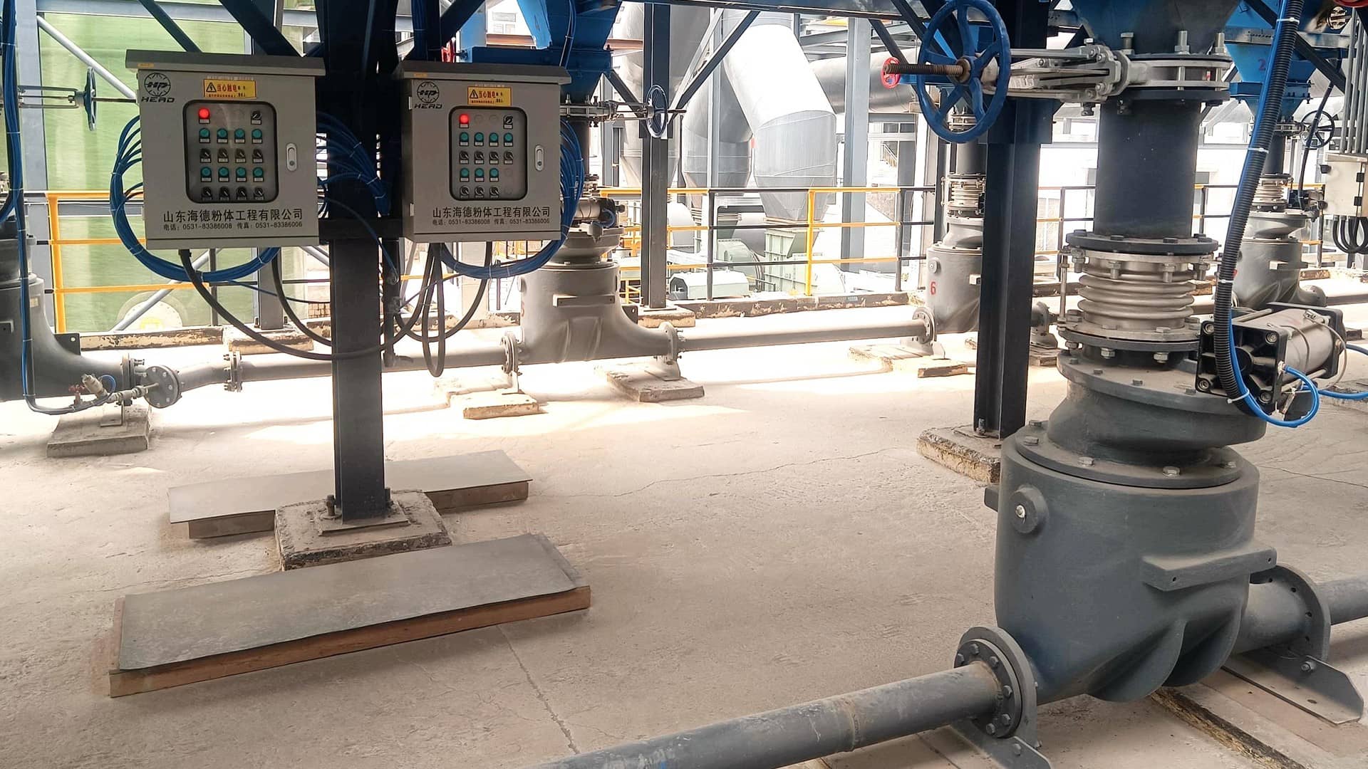 電石灰粉體輸送應(yīng)用(圖1)